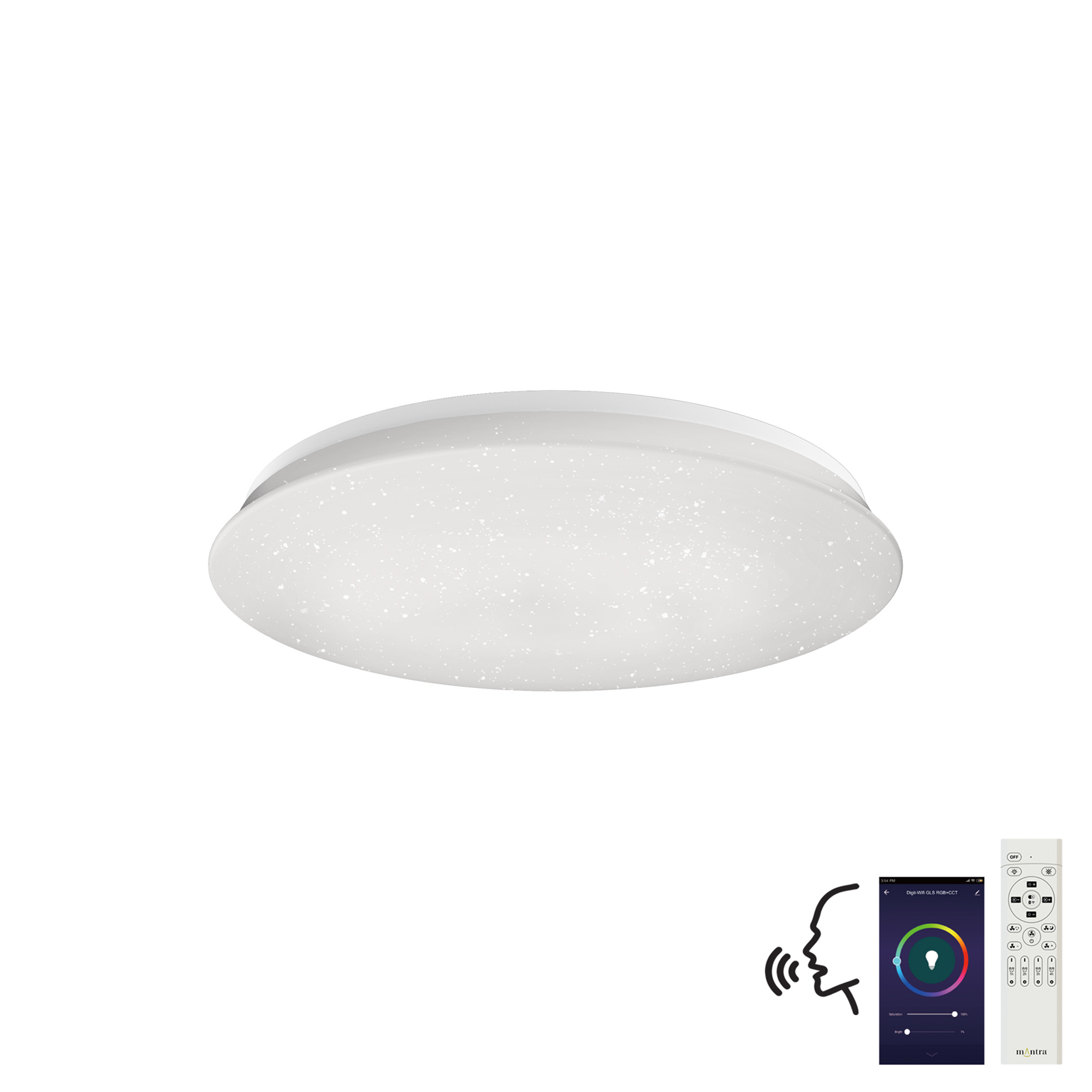 DIGIT-WIFI Ceiling Lights Luxram Flush Fittings DIGIT-WIFI Ceiling Lights Luxram Flush Fittings